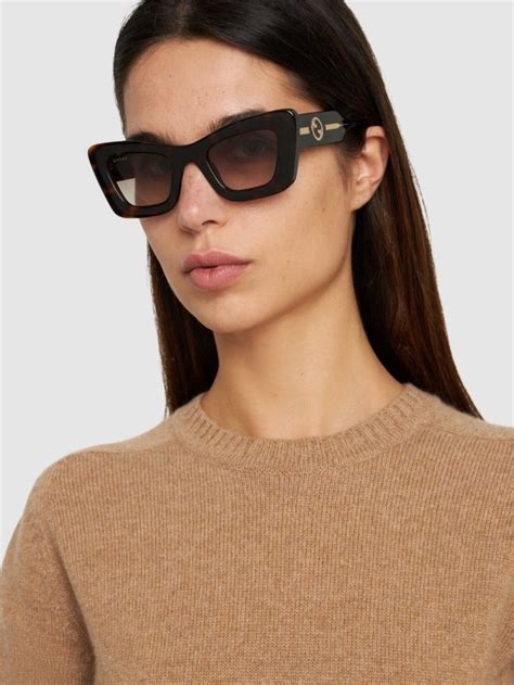 lunettes de soleil œil-de-chat gucci|Gucci Lunettes de soleil œil.